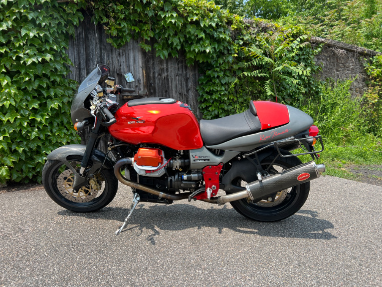 Used 2001 Moto Guzzi V11 sport Rossa Mandello for sale $5,500 at Lombardo Motorcars in Berlin CT